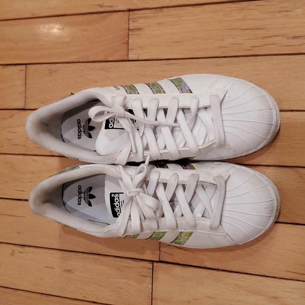 ADIDAS SUPERSTAR SNEAKERS - IRIDESCENT